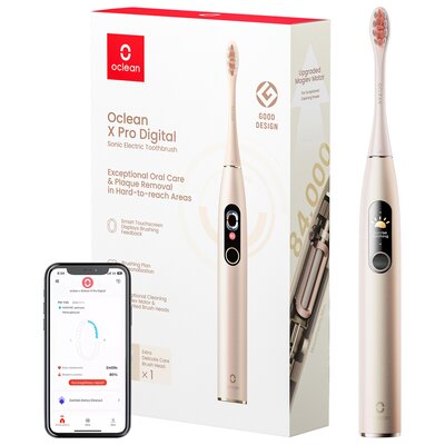 Szczoteczka soniczna OCLEAN X Pro Digital Złoty