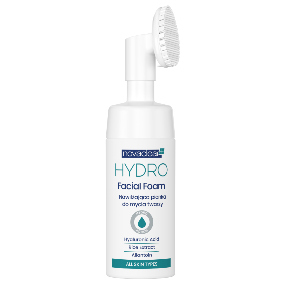 Novaclear Hydro nawilżająca pianka do mycia twarzy, 100 ml