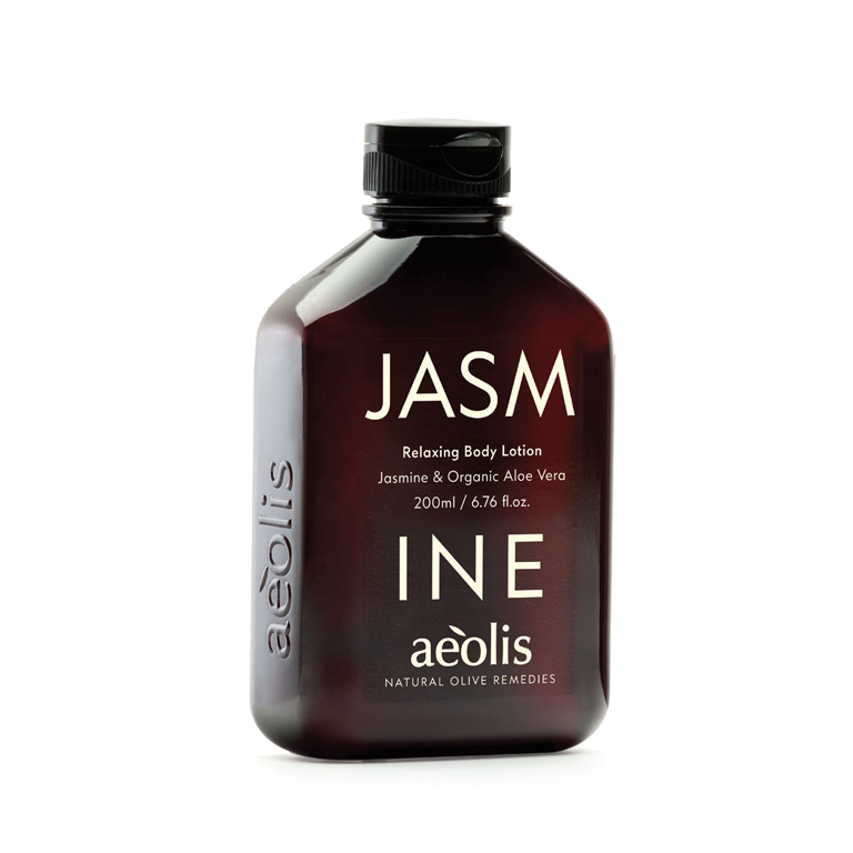 Aeolis Jasmine balsam do ciała z organiczną oliwą z oliwek, jaśminem i aloesem, 200 ml