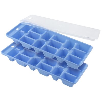 Foremka do lodu FACKELMANN 49353 Przeźroczysto-niebieski 15 kostek