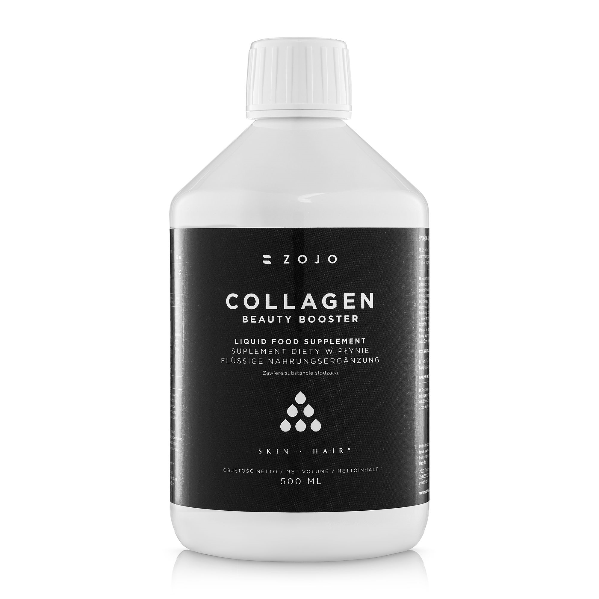 Zojo Collagen Beauty Booster suplement diety z kolagenem, 500 ml