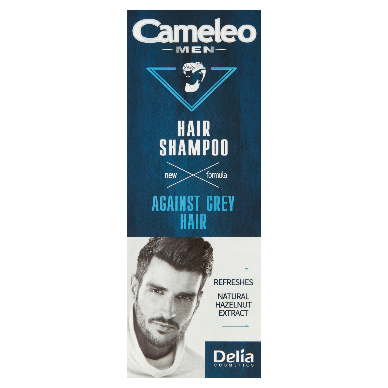 Delia Cameleo Men szampon do włosów redukujący siwiznę, 150 ml