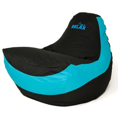 Pufa worek sako GO GIFT Bolid Czarno-niebieski XXL