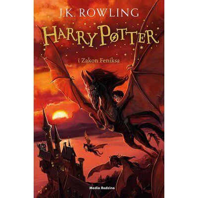 Książka Harry Potter i Zakon Feniksa Tom 5 J.K. Rowling (miękka okładka)