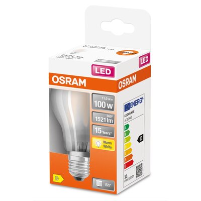Żarówka LED OSRAM STAR CL A GL FR 100 NON-DIM 10W E27