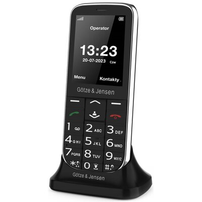 Telefon GÖTZE & JENSEN GFE38 Czarny