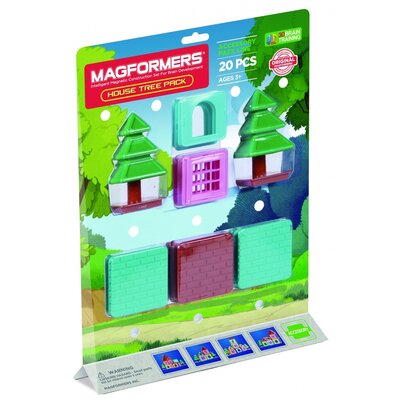 Klocki magnetyczne MAGFORMERS Domek na drzewie 005-798007