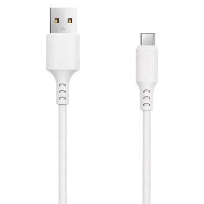 Kabel USB - microUSB SETTY New 2A 1 m Biały