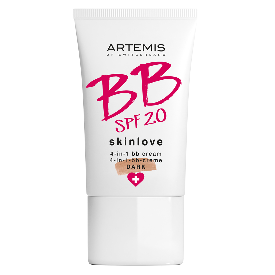 Artemis Skinlove 4-in-1 krem BB do twarzy Dark z SPF20, 30 ml