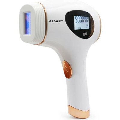 Depilator GARETT BEAUTY Flash IPL Biało-złoty Wyświetlacz LCD