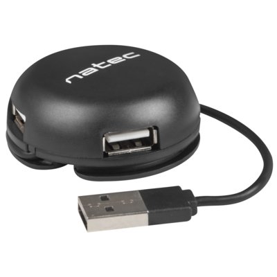 Hub NATEC Bumblebee USB 2.0, Pasywny
