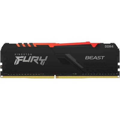 Pamięć RAM KINGSTON Fury Beast RGB 8GB 2666MHz