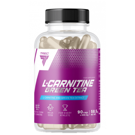 Trec L-Carnitine+Green Tea suplement diety, 90 kaps./1 opak.