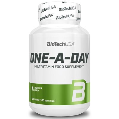 Kompleks witamin i minerałów BIOTECH One-A-Day (100 tabletek)