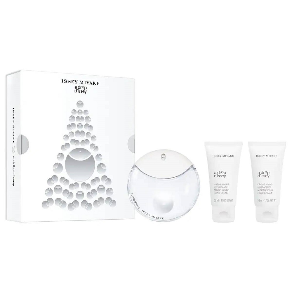 Issey Miyake A Drop D'issey zestaw: woda perfumowana damska, 50 ml + krem do rąk, 2x50 ml