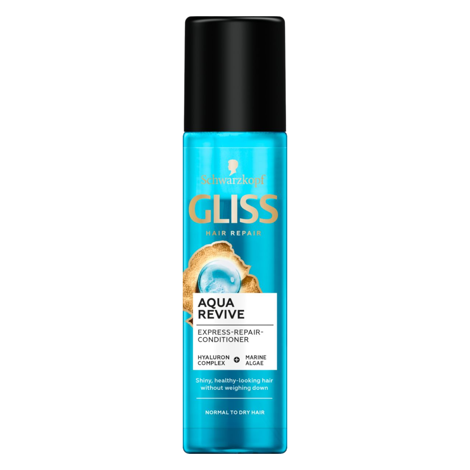 Gliss Aqua Revive ekspresowa odżywka do włosów suchych i normalnych, 200 ml