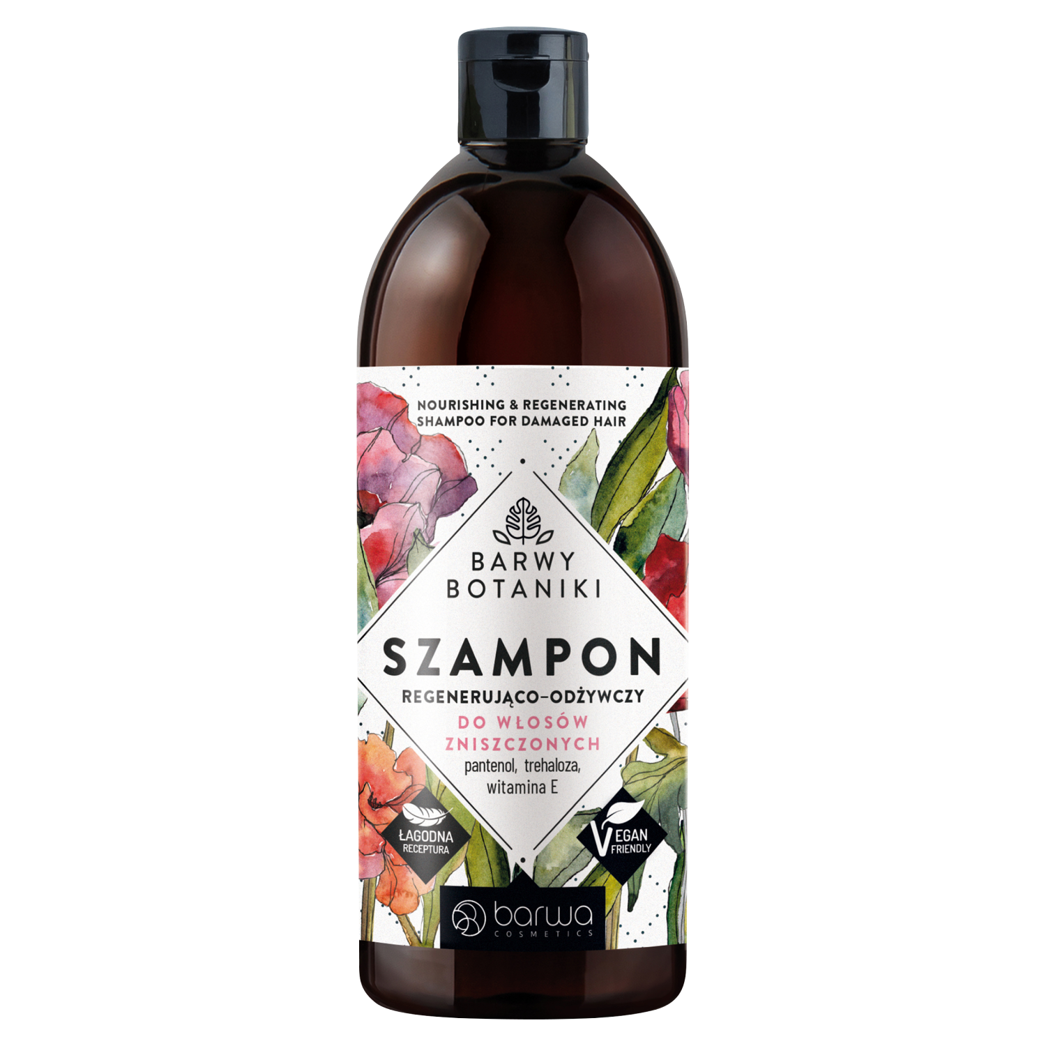 Barwa Barwy Botaniki odżywczy szampon do włosów, 480 ml