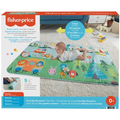 Mata edukacyjna FISHER PRICE Wielkie przygody GXR53