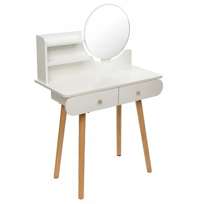 Toaletka z lustrem JUMI Scandi CM-891920