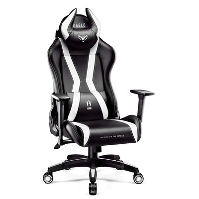 Fotel gamingowy DIABLO CHAIRS X-Horn 2.0 (L) Czarno-biały