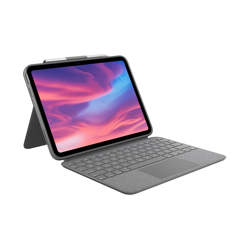 Logitech Combo Touch Oxford Grey UK - klawiatura dla iPad 10,9" (2022) / iPad A16