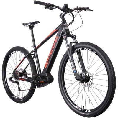 Rower elektryczny BOTTECCHIA Evo Start M19 29 cali Czarno-czerwony