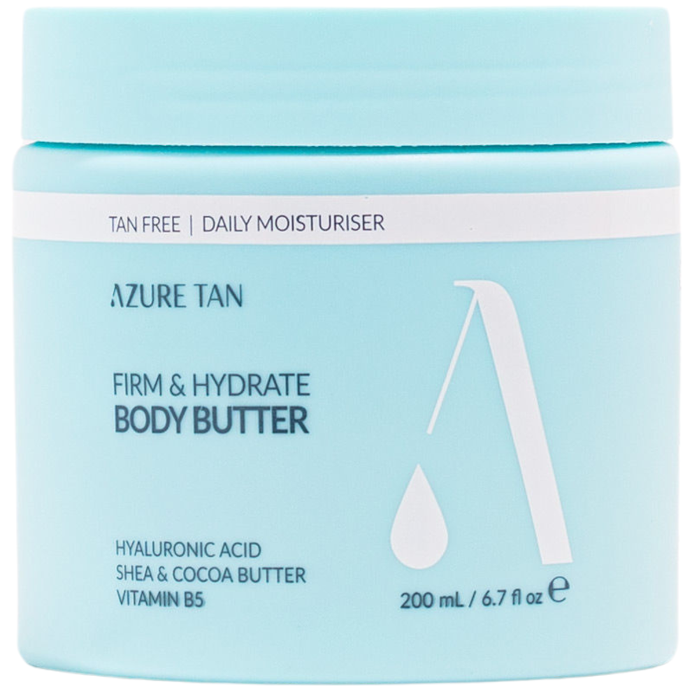 Azure Tan Free Firm&Hydrate ujędrniająco-nawilżające masło do ciała, 200 ml