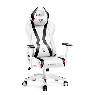 Fotel gamingowy DIABLO CHAIRS X-Horn 2.0 (XL) Biało-czarny