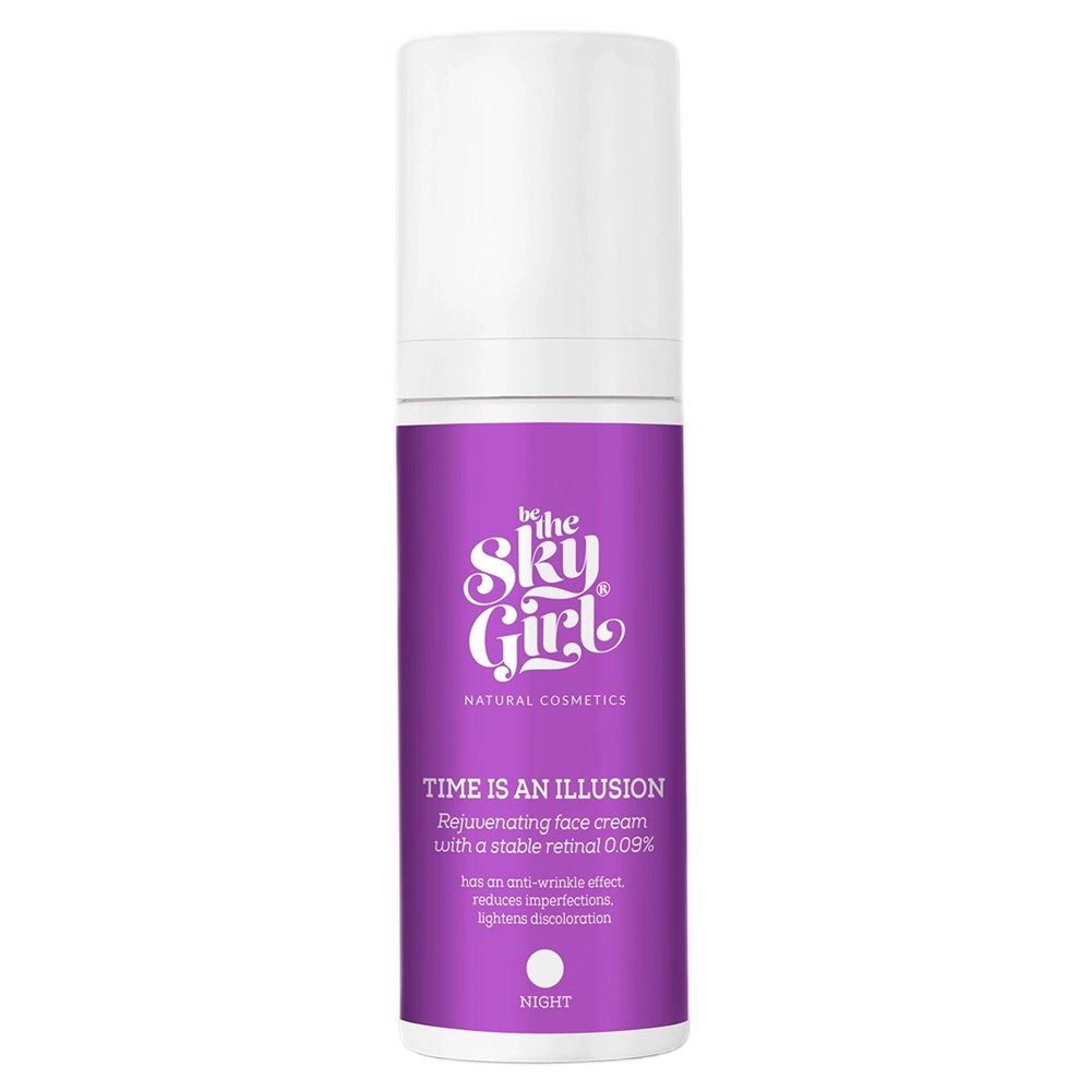 Be The Sky Girl Time Is An Illusion odmładzający krem do twarzy ze stabilnym retinalem 0.09%, 30 ml