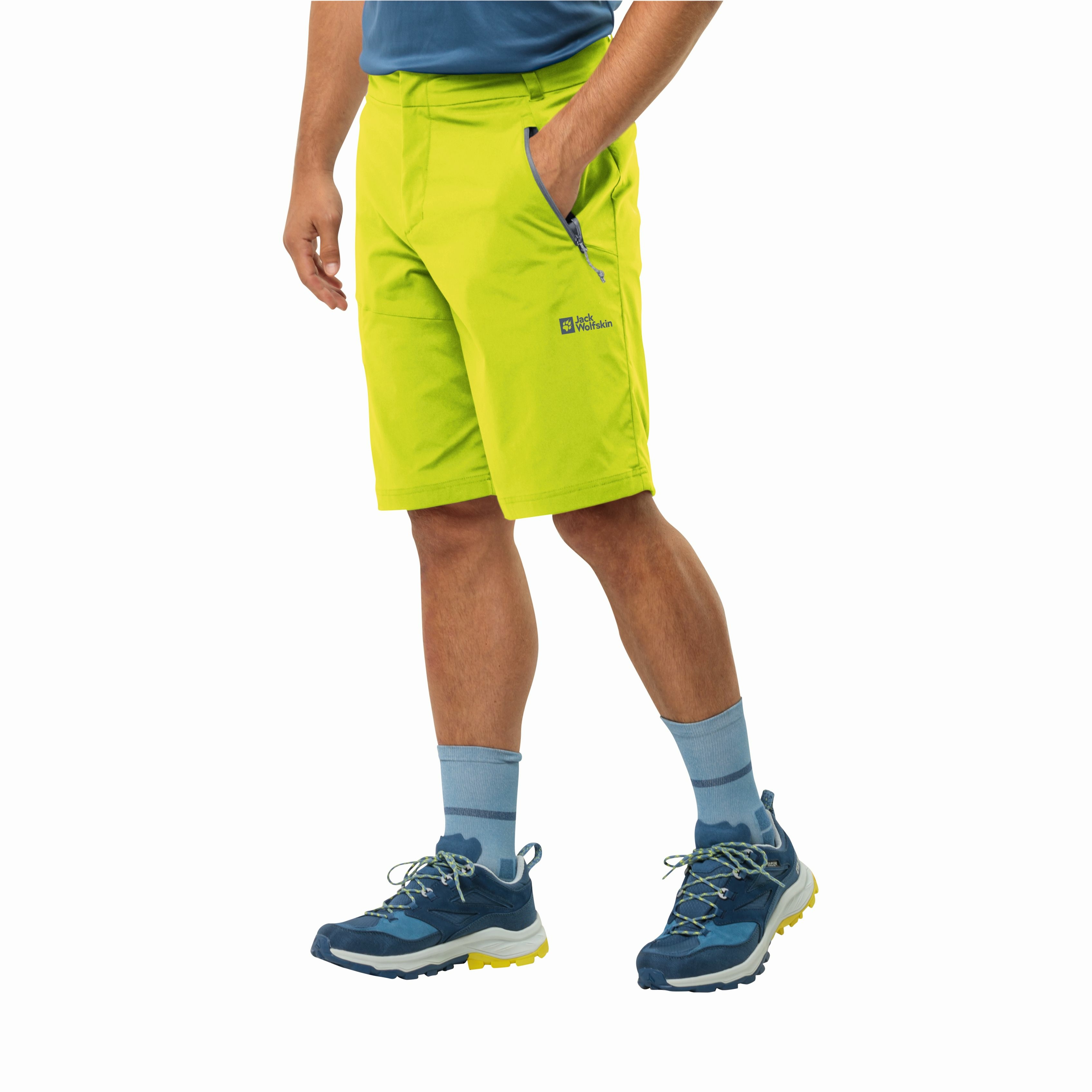 Krótkie spodenki męskie Jack Wolfskin GLASTAL SHORTS M firefly - 58