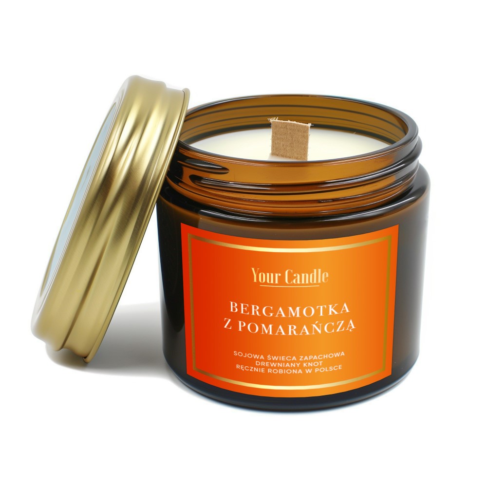 Your Candle Bergamotka&Pomarańcza świeca zapachowa, 120 ml