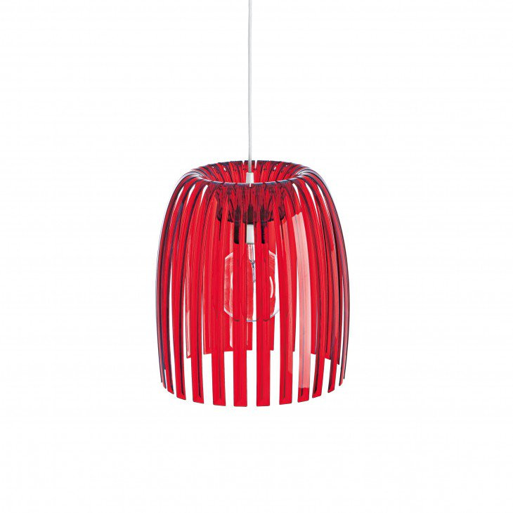 Koziol - Lampa Josephine M Czerwona (bez zwisu)