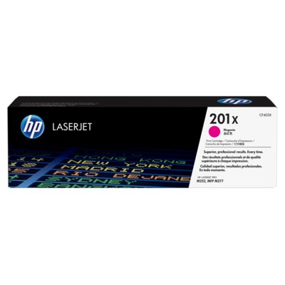 Toner HP 201X Magenta 2.3K CF403X
