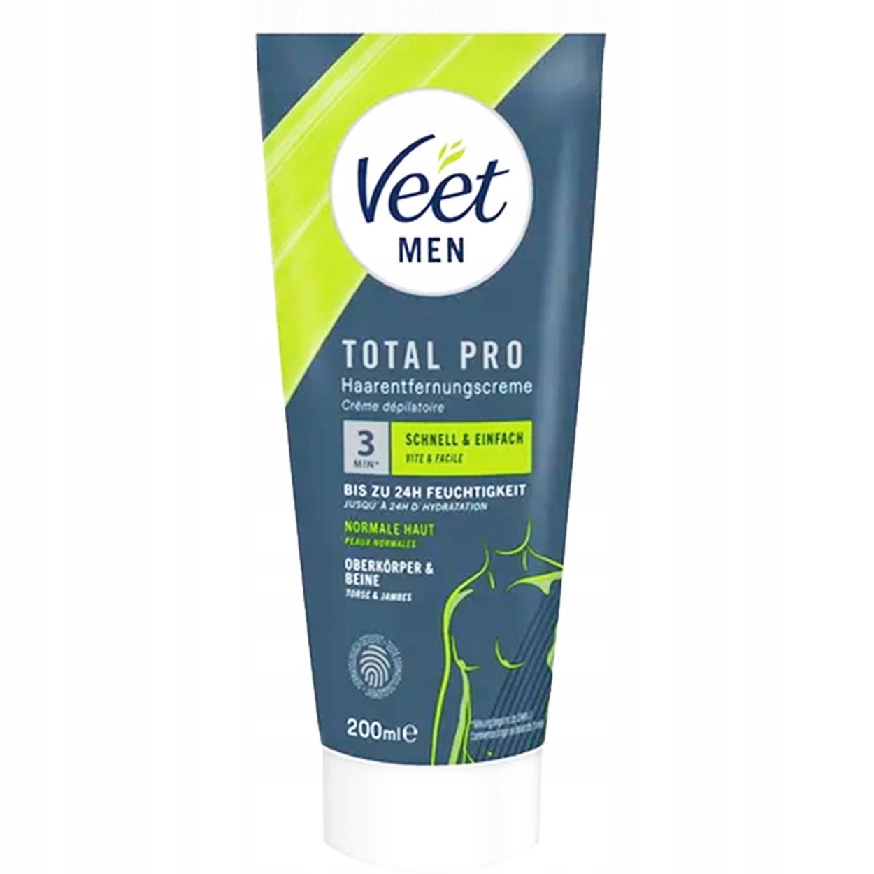 Veet Men krem do szybkiej depilacji dla mężczyzn, 200 ml