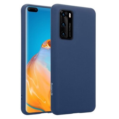 Etui CRONG Color Cover do Huawei P40 Niebieski