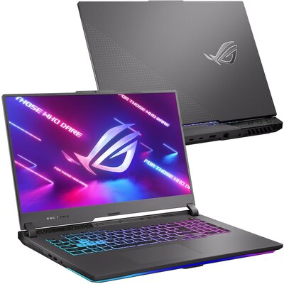Laptop ASUS ROG Strix G17 G713PV-HX050 17.3" IPS 144Hz R9-7845HX 16GB RAM 512GB SSD GeForce RTX4060 DLSS 3