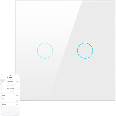 Włącznik światła AVATTO TS02-EU-W2