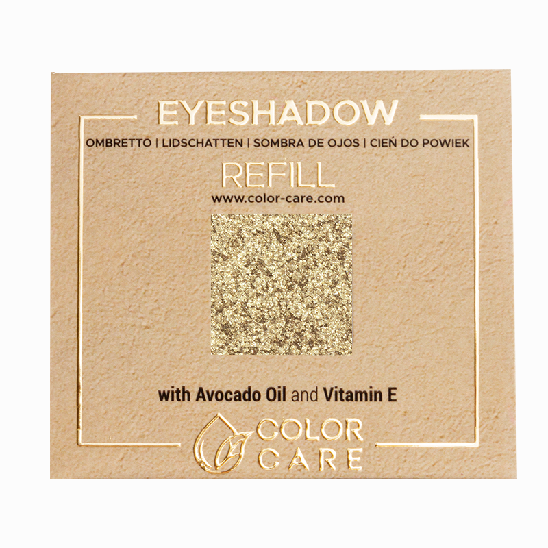 Color Care Glitter - Green brokatowy cień do powiek wegański - 125 Zeus, 2 g