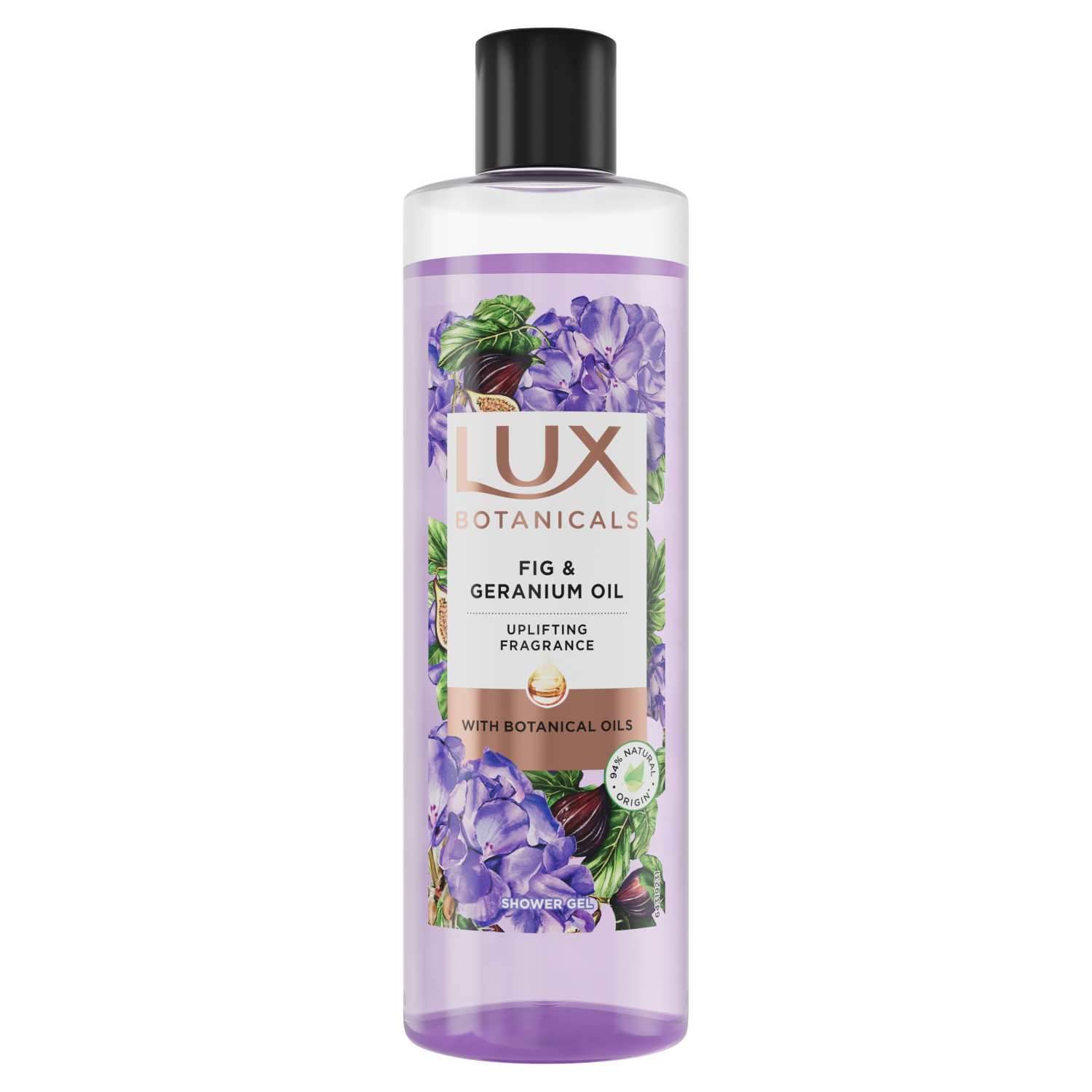Lux Botanicals Fig&Geranium Oil żel pod prysznic, 480 ml