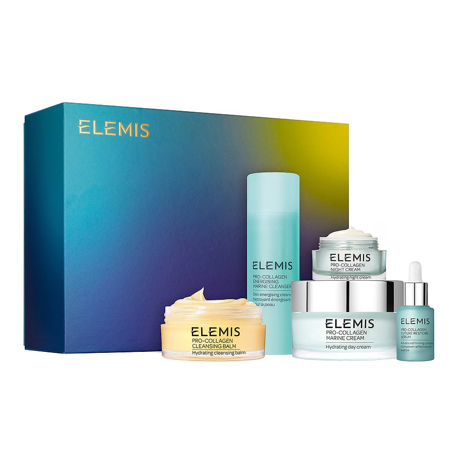 Elemis Zestawy zestaw: balsam oczyszczający, 100 g + krem do twarzy, 100 ml + krem na noc, 30 ml + żel do mycia twarzy, 15 ml + serum do twarzy, 15 ml