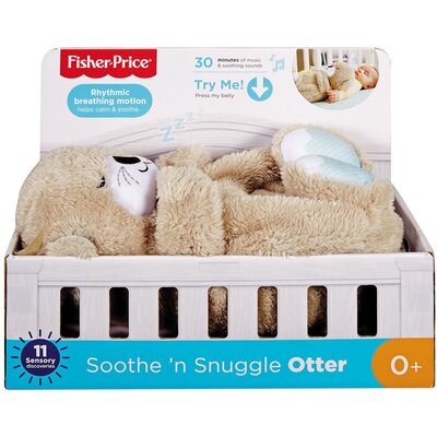 Maskotka FISHER PRICE Wydra Uspokajacz Usypianko-Przytulanka