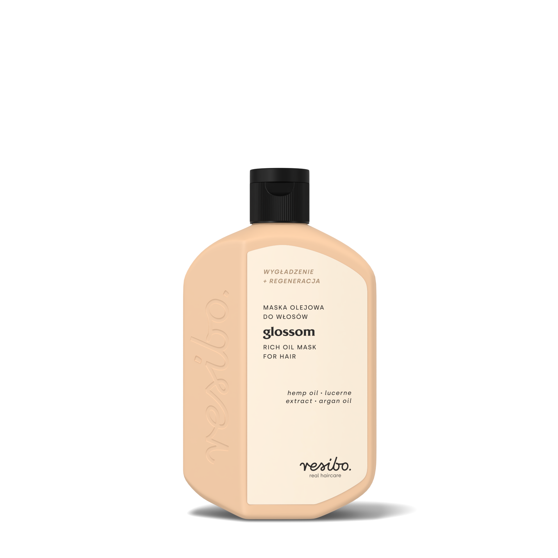 Resibo Glossom maska olejowa do skóry głowy i włosów, 100 ml