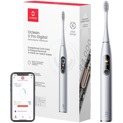 Szczoteczka soniczna OCLEAN X Pro Digital Srebrny