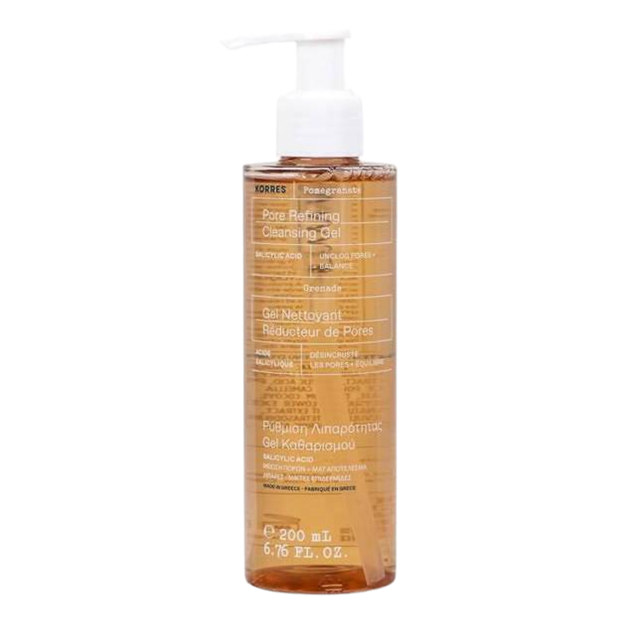 Korres Pomegranate żel oczyszczający do twarzy, 200 ml