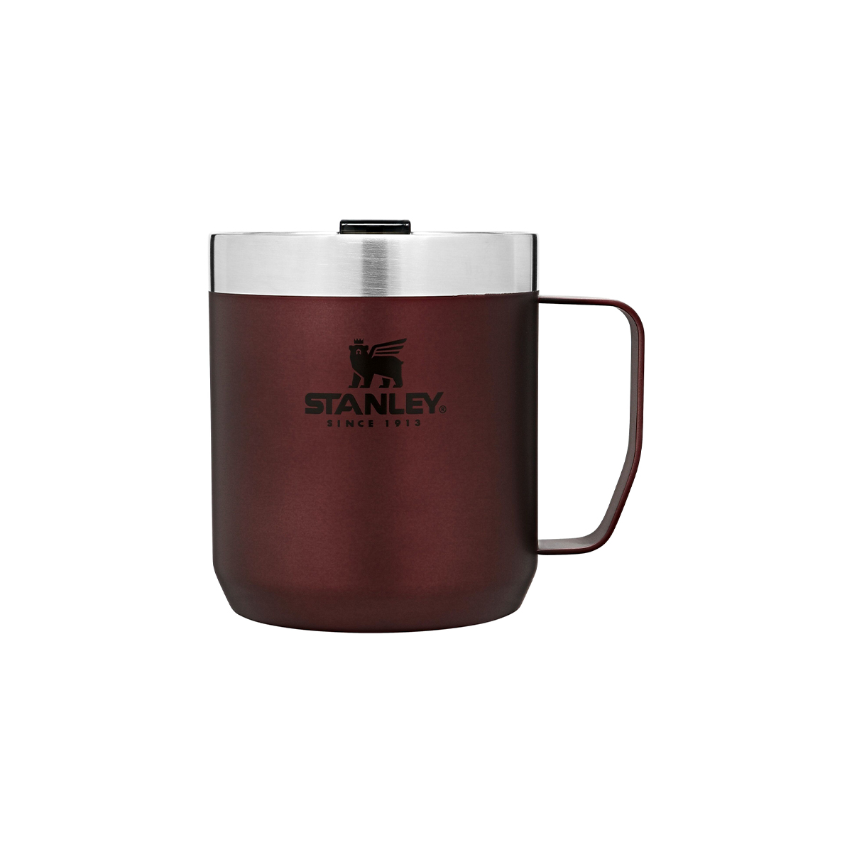 Stanley - Kubek kempingowy z pokrywką - bordowy 0,35L