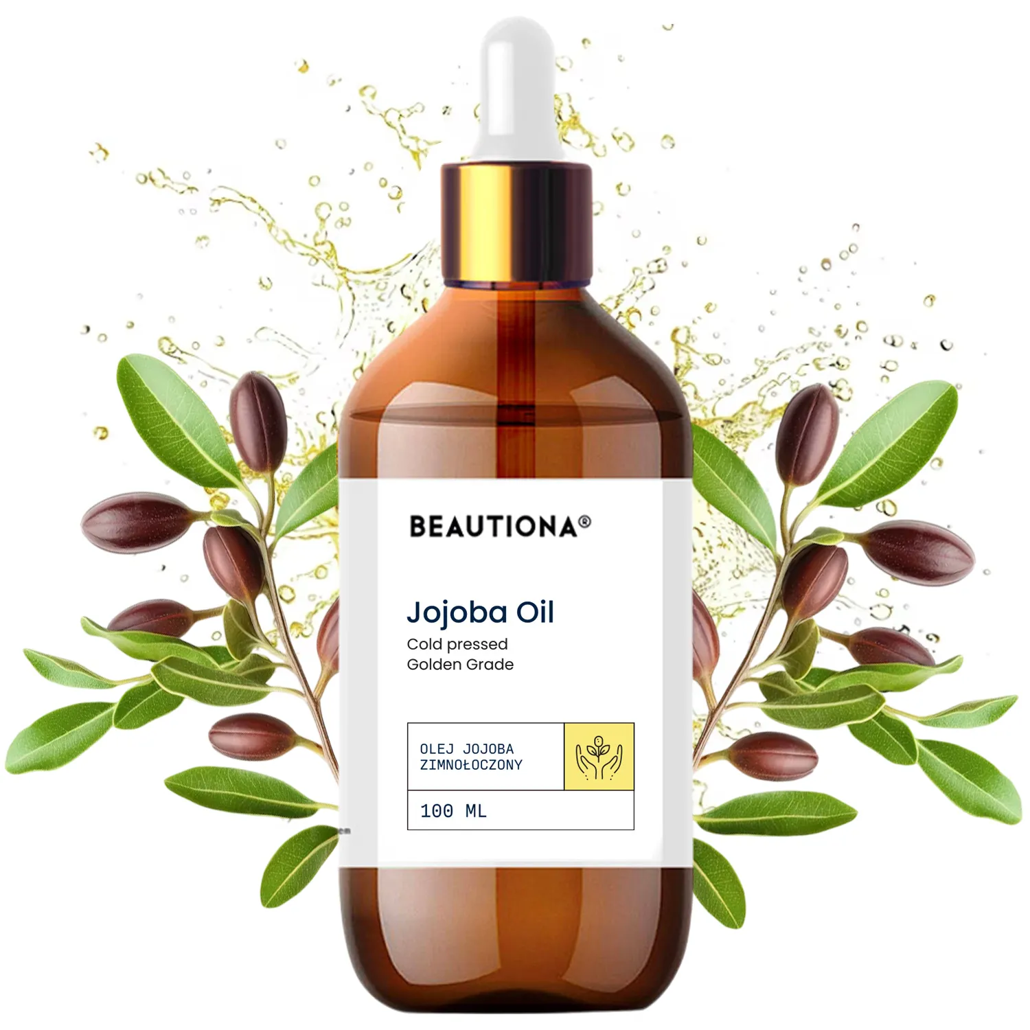 Beautiona Ultra Pure naturalny olej jojoba nierafinowany, 100 ml