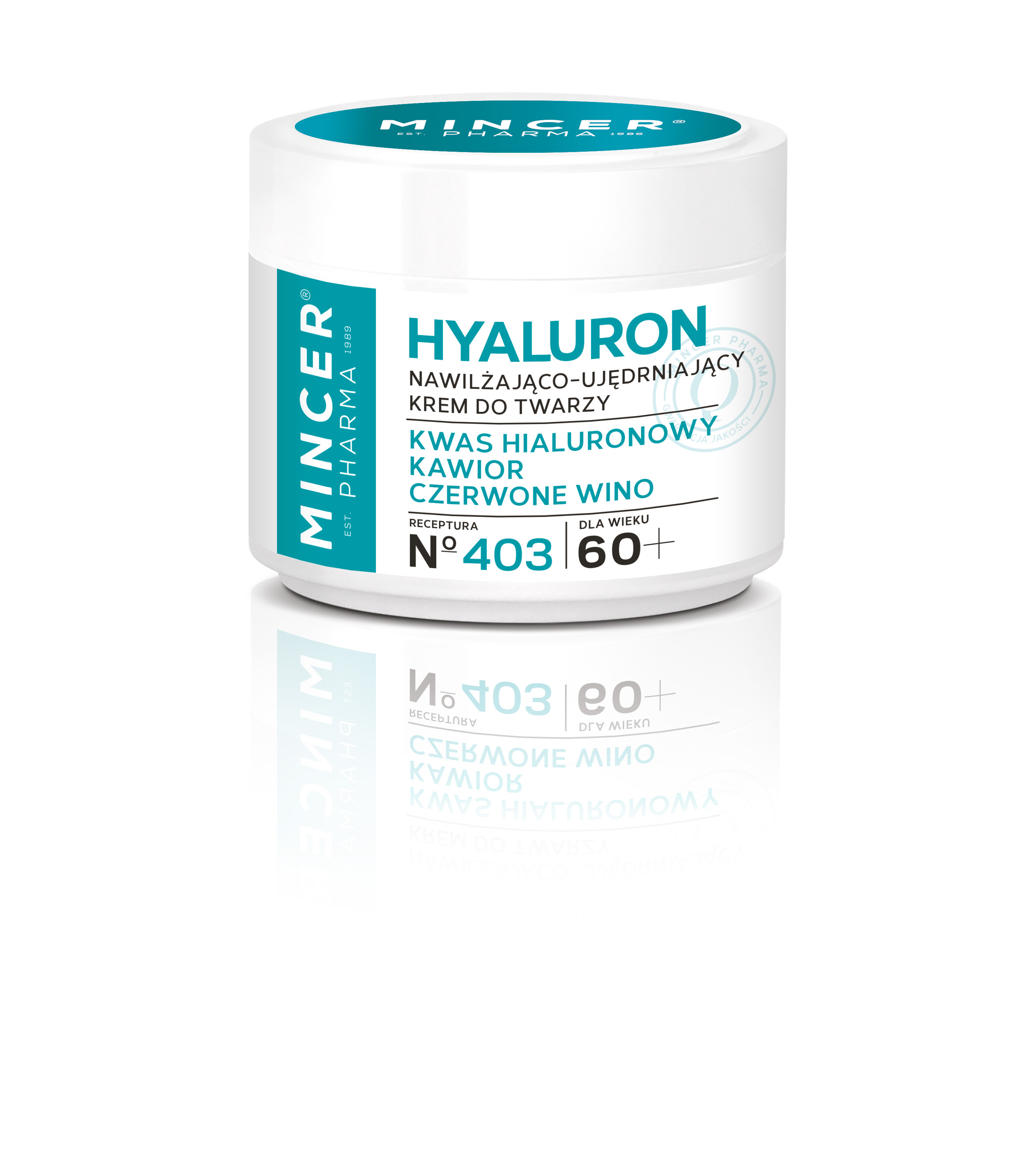 Vis Plantis Mincer Pharma Hyaluron 403 krem ujędrniający 60+, 50 ml