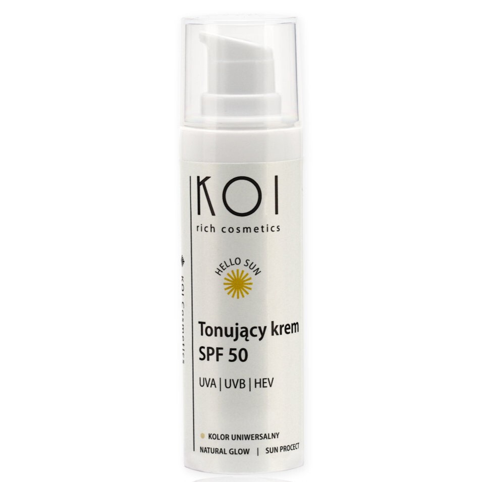 KOI Cosmetics Sun Fun tonujący krem z filtrem SPF50, 30 ml