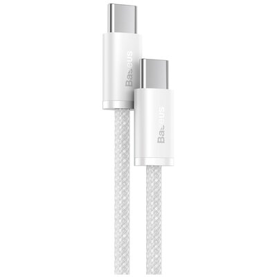 Kabel USB-C - USB-C BASEUS Dynamic 100W 1m Biały