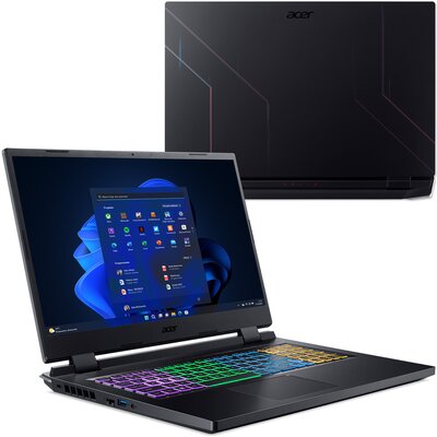 Laptop ACER Nitro 5 AN517-55-7029 17.3" IPS 165Hz i7-12700H 16GB RAM 1TB SSD GeForce RTX4060 DLSS 3 Windows 11 Home